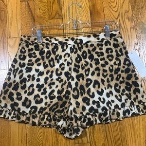 Brand new cheetah shorts
